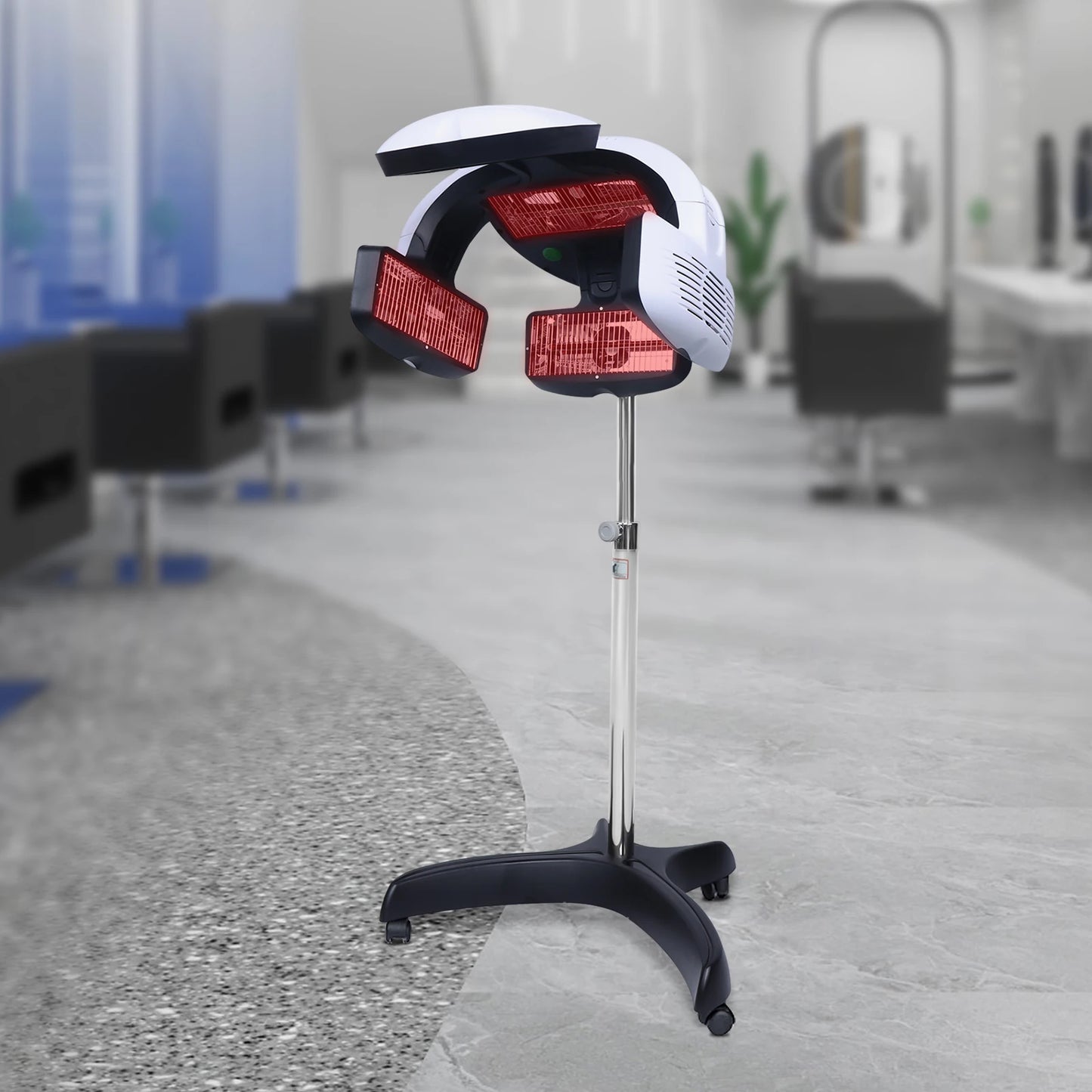 Haarverzorgingsmachine – Haardroger – Hair Steamer – Salonapparaat – Draagbaar – Verstelbare Temperatuur – Roestvrij Staal