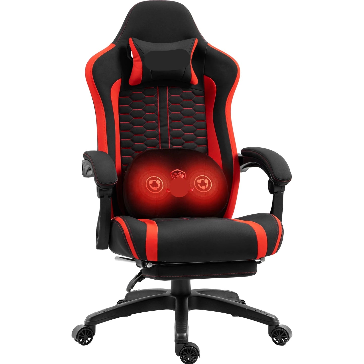 Ergonomische Bureaustoel – Computergame Stoel – Kantoorstoel – Werkstoel – Bureaustoel Met Armleuningen – Synthetisch Leer – 360° Draaibaar
