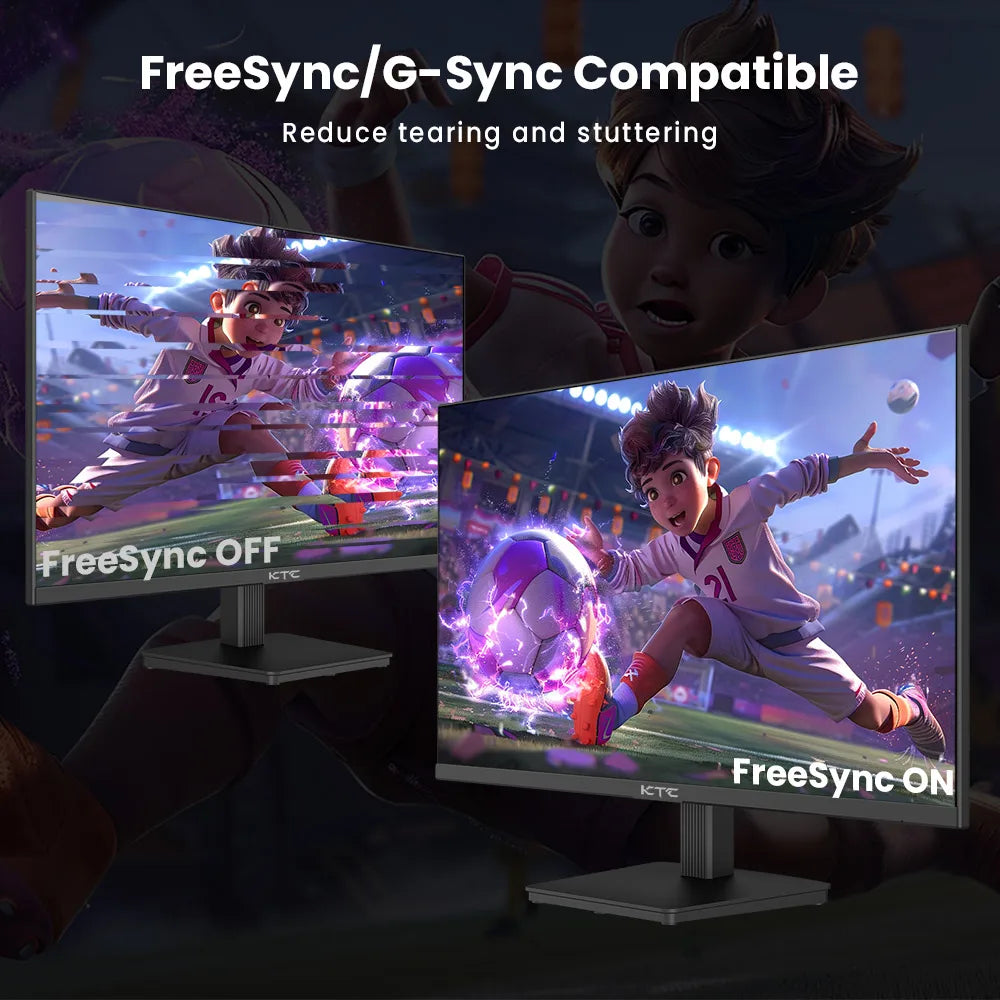 27 Inch Monitor – Gaming Monitor – Computerscherm – Beeldscherm – QHD Monitor – 2560x1440 Resolutie – 100Hz Verversingssnelheid – 1ms Reactietijd – HDR10 – Low Blue Light – Flicker-Free - QUORE