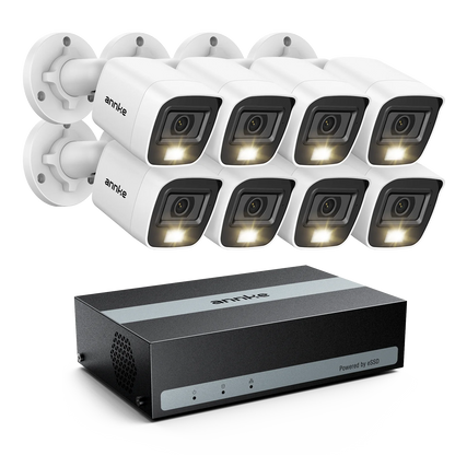 Beveiligingscamera Set – Bewakingscamera – CCTV Systeem – Security Camera – Video Surveillance – 8 Camera’s 2MP Full HD – Ingebouwde 1TB SSD & IP67 Waterdicht