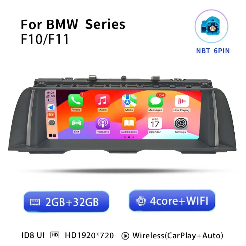 Autoradio – Multimedia Systeem – Carplay Systeem – Android Auto Radio – GPS Navigatie – 10,25 Inch Scherm – 8-Core Processor - QUORE