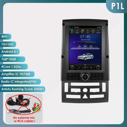 9,7 Inch Multimedia Systeem – Autoradio – Car Stereo – Navigatie – Infotainment – Variant P1L 4-Core 1G 16G – Touchscreen – 4G Connectivity