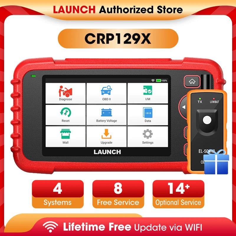 OBD2 Scanner – Autodiagnose Tool – Codelezer – Diagnostische Scanner – Autoscanner – 5 Inch Touchscreen – Wifi Updates