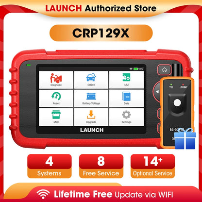 OBD2 Scanner – Autodiagnose Tool – Codelezer – Diagnostische Scanner – Autoscanner – 5 Inch Touchscreen – Wifi Updates
