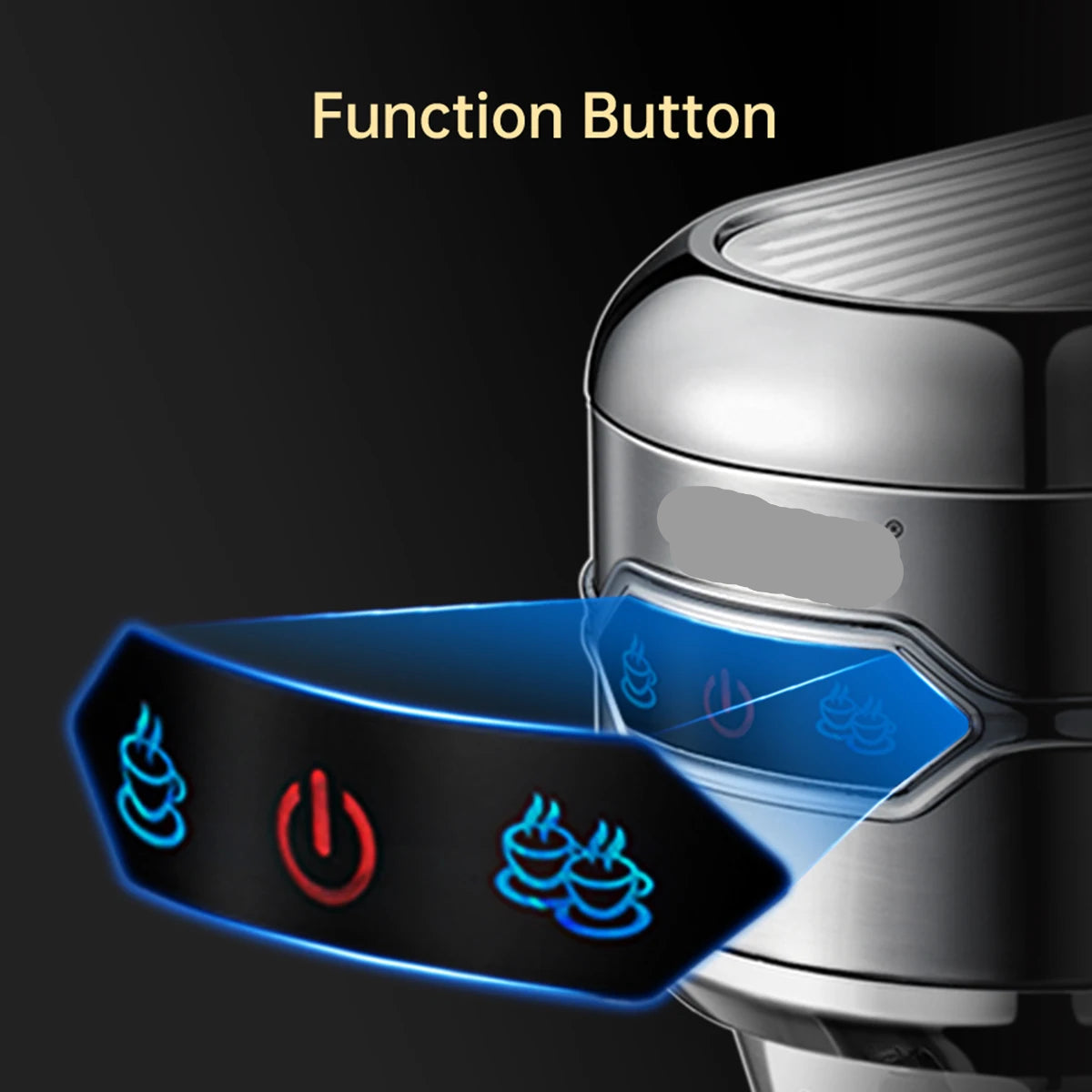 Espressomachine – 20 Bar – Compact Koffiezetapparaat - Semi-Automatisch - 1.1L - 1450W - ESE Pads - en Gemalen Koffie – RVS - Heetwaterfunctie - QUORE