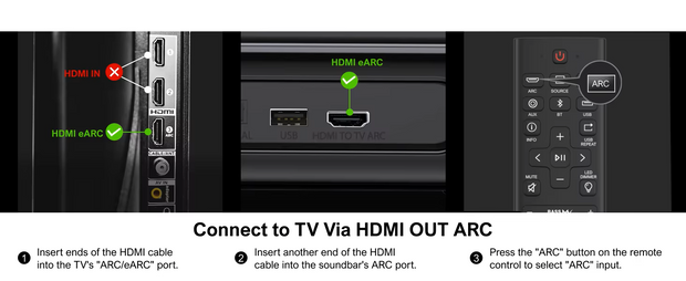 Soundbar - Soundbars voor TV en Theater - Soundbar met Subwoofer - 5.0ch - Afneembare - Met App-bediening - HDMI - ARC - OPT - AUX - Sound Bar voor Smart TV - Met RGB-verlichting - Zwart