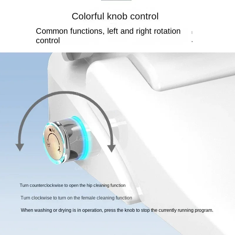 Bidetbril – Douchewc Bril – Elektronisch Bidet – Wc Bril Met Afstandsbediening – Japans Toilet – Warm Water Instant – Zelfreinigende Nozzles - 49cm - Smart Edition - U-vormig - 220V-230V