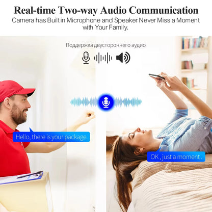 Tecahge 8CH 8MP 5MP CCTV Security POE Camera System PTZ H.265 4K Outdoor AI Human Detection Two-way Audio NVR Record Surveillanc
