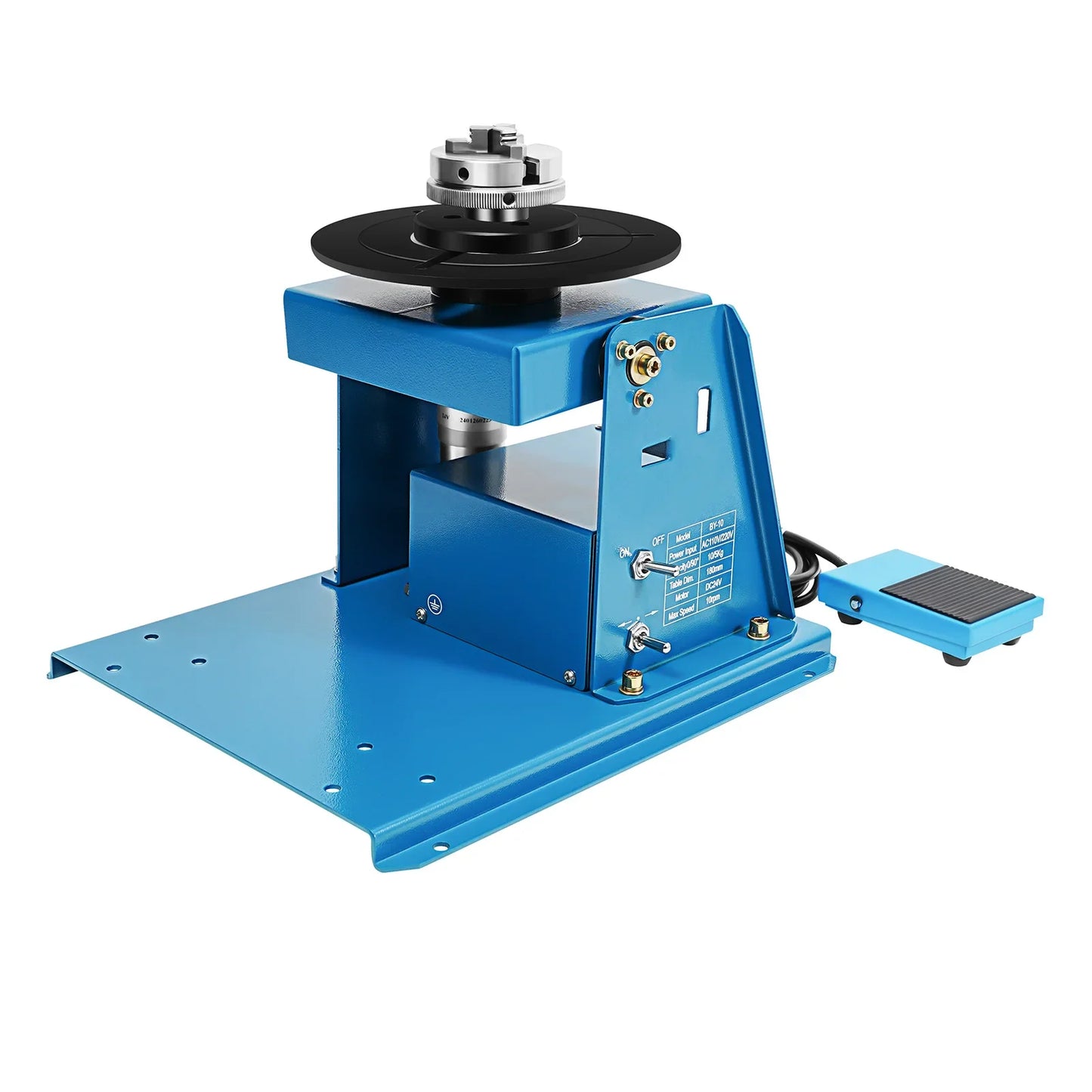 Laspositioneerder – Lasrotator – Draaitafel – Lasinrichting – Compact – Gietijzer – Kantelbaar 0-90°