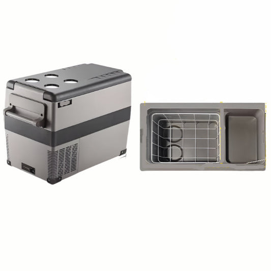 Auto Koelbox - Compressor Koelkast - Koelbox - Compressor Koelbox - Camping Koelkast - met Vriezerfunctie - 45L - 12V/24V & 230V AC - 45dB - -20°C tot +20°C - Voor Camping - Auto - Boot & Buitenactiviteiten