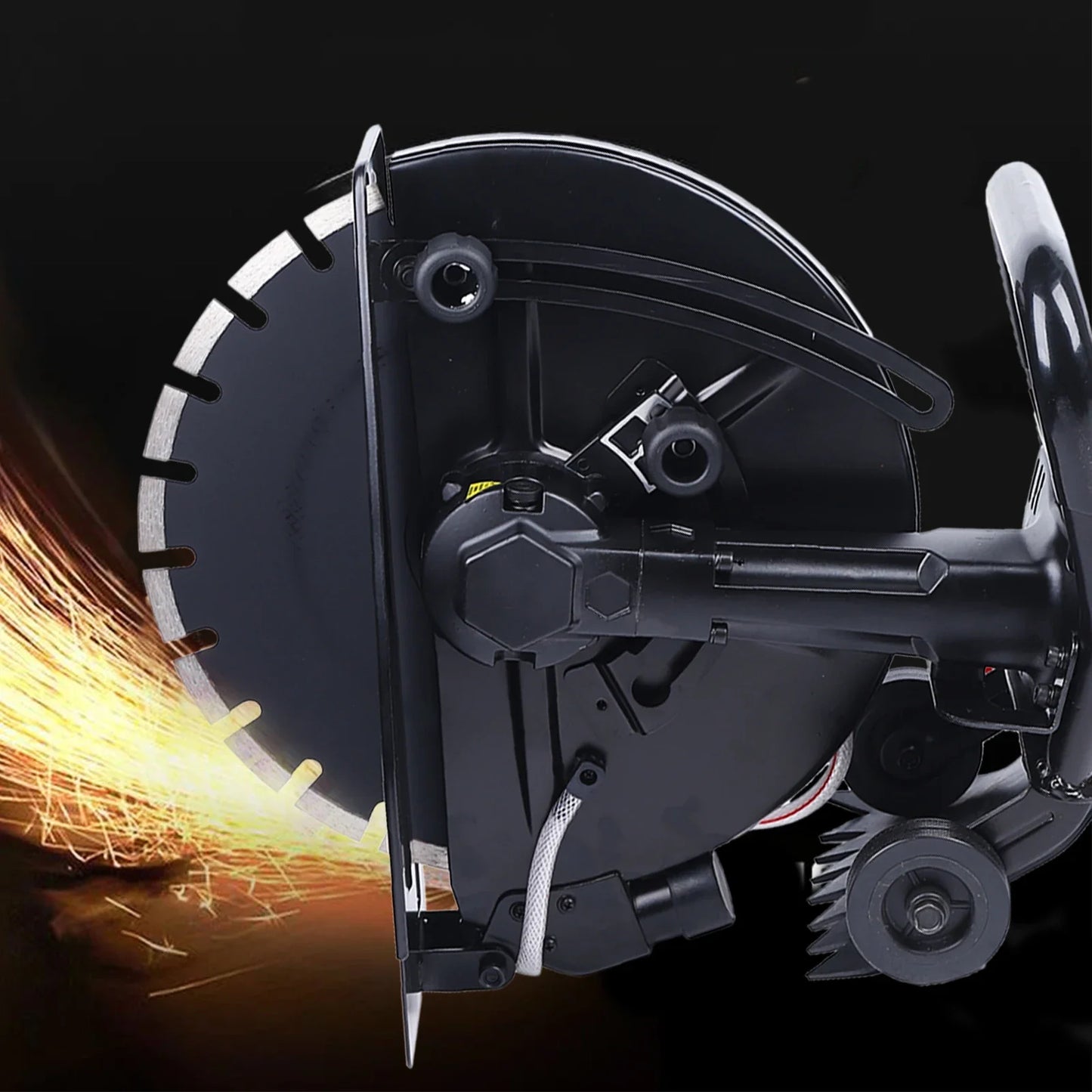 Sleuvenzaag – Diamantzaag – Natte Zaag – Droge Zaag – Betonzaag – 2800W Motor – 14 Inch Zaagblad