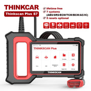 THINKSCAN Plus S7/S6/S4 OBD2 Scanner Car Diagnostic Tool Scan ABS SRS ECM TCM BCM IC AC System Free Reset Service Free