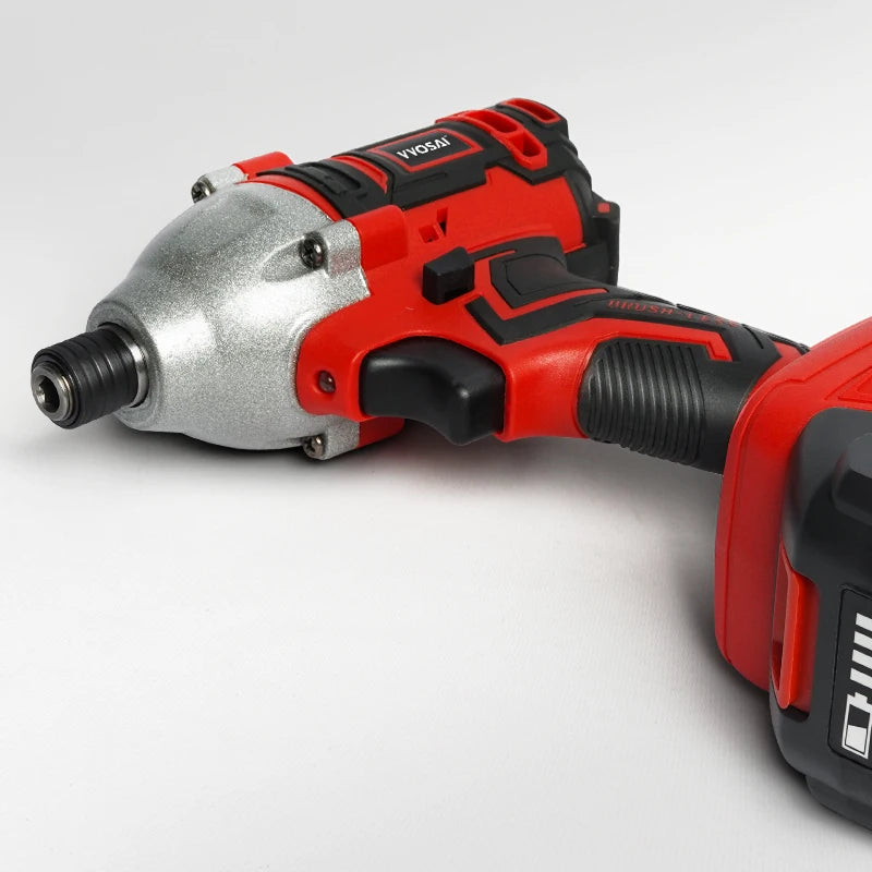 WS-Z8-C2 - Impact Wrench - Impact Drivers - 20V - 300N.m - Cordless Impact Wrench - Impact Wrench with Battery - Red