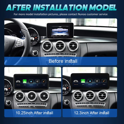 Multimedia Speler – Car Radio – Navigatiesysteem – Touchscreen – Auto Stereo – Draadloos CarPlay & Android Auto – 12,3 Inch Scherm – Geïntegreerde GPS Navigatie - QUORE
