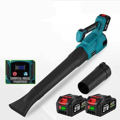Bladblazer - Bladzuiger - Elektrische - Brushless  - 30000RPM - Air Duster - Tuingereedschap - Handzame 3-Standen Tuin- en Stofblazer – Inclusief 2x 18V Accu - QUORE