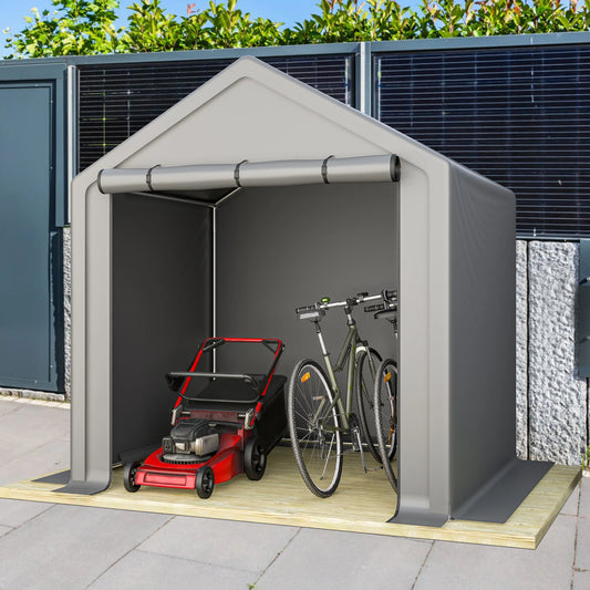 Garage Tent – Beschermingstent – Abri – Opslagtent – 190x170x200 Cm – Gegalvaniseerd Staal – Waterdicht & UV-Bestendig