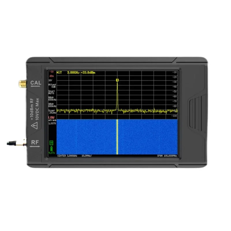 Spectrum Analyzer – Frequentiemeter – Signaaltester – Elektronica Analyzer – Radio Frequency Scanner – Compact 3,0-4,9 Inch Display – Draagbaar Lichtgewicht Ontwerp
