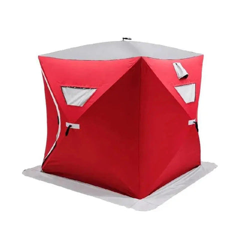 IJsvisschuilplaats - draagbaar - pop-up - Eenvoudig in te stellen - waterdichte en winddichte tent - voor kamperen in de winter - QUORE