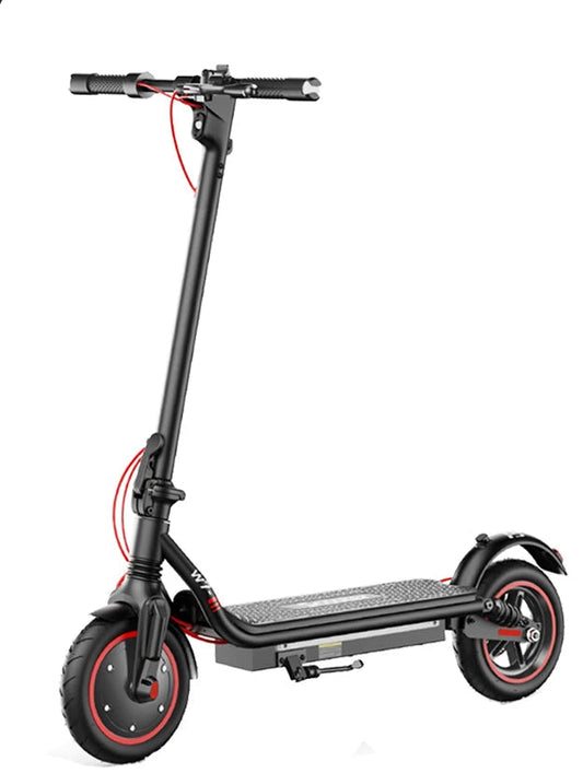 Scooter - Elektrische Step - E-Scooter - Opvouwbare - met Koplampen - Achterlichten - 3-Speed Modi - 36V - 8.5 Inch Honingraatband - 7.8Ah - 350W - 25Km/h - IP54 - Zwart