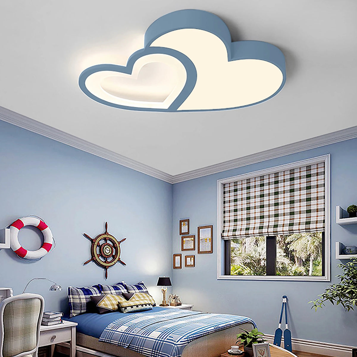 Ceiling lamp - Ceiling lamps - Ceiling light - Lamps - Children's room lamp - Dimmable - Baby lamp Light Cartoon - Pink Specifications
