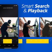 Draadloze Beveiligingscamera - Buiten Camera met Nachtzicht - Camerabewaking - H.265+ 6MP NVR - IP Camera - Audio - IP67 Weerbestendig - Ingebouwde Microfoon