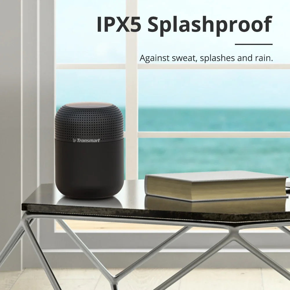 Tronsmart - Bluetooth Speakers - Wireless Bluetooth Speaker - 60W Home Loud Speaker - Long Playtime - T6 Max Black