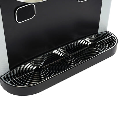 IJsblokjesmachine – IJscrusher – IJsbereider – Tafelmodel – ABS Kunststof – 16 Ronde IJsblokjes – Automatische Reiniging - QUORE