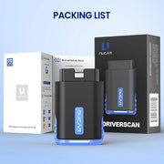 OBD2 Scanner - Diagnose Computer - Smart Diagnostic Tool - Foutverwijdering - Automatische volledige systeemdiagnose - 15 reset - IMMO Actieve Test - Bidirectionele codelezer - Met kabel - Zwart