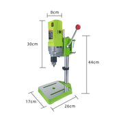 HT2600 - Boor Pers Machine - 220V - 710W - 2800 tpm - Boordiameter 13mm - ideaal voor grote en kleine projecten - QUORE