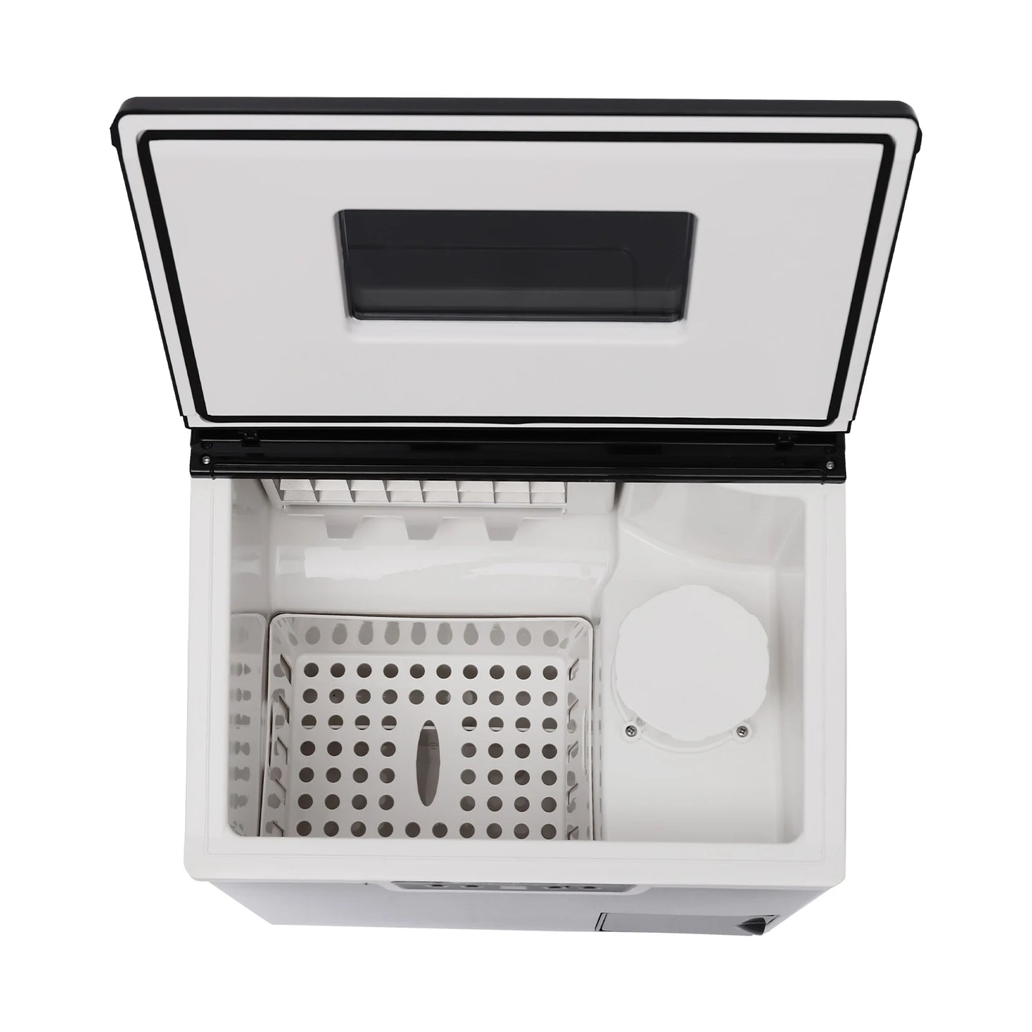 Ijsblokjesmachine - Elektrische Ijsblokjesmachine - Ijsmaker - Ijsmachine -150-180W - Automatische reiniging Luchtgekoeld - met LCD-scherm