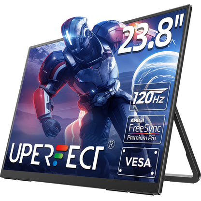 24" Draagbare Monitor – Extern Scherm – Gaming Monitor – Laptop Scherm – 24 Inch Monitor – 120Hz Verversingssnelheid – 100% sRGB Kleurnauwkeurigheid