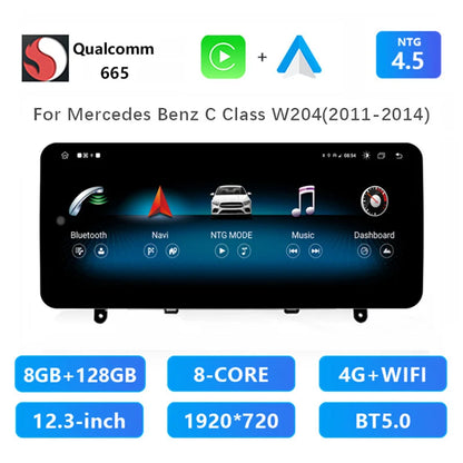 12,3 inch Android Multimedia Systeem – Autoradio – Navigatie Systeem – Touchscreen Radio – CarPlay Stereo – Snapdragon 665 Processor – Draadloze CarPlay & 4G Connectiviteit
