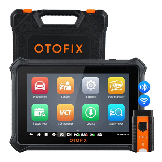 OBD2 Scanner – Auto Diagnosetool – Diagnose Scanner – Bluetooth Scanner – Draadloos – 7-Inch Touchscreen – 38+ Resetfuncties