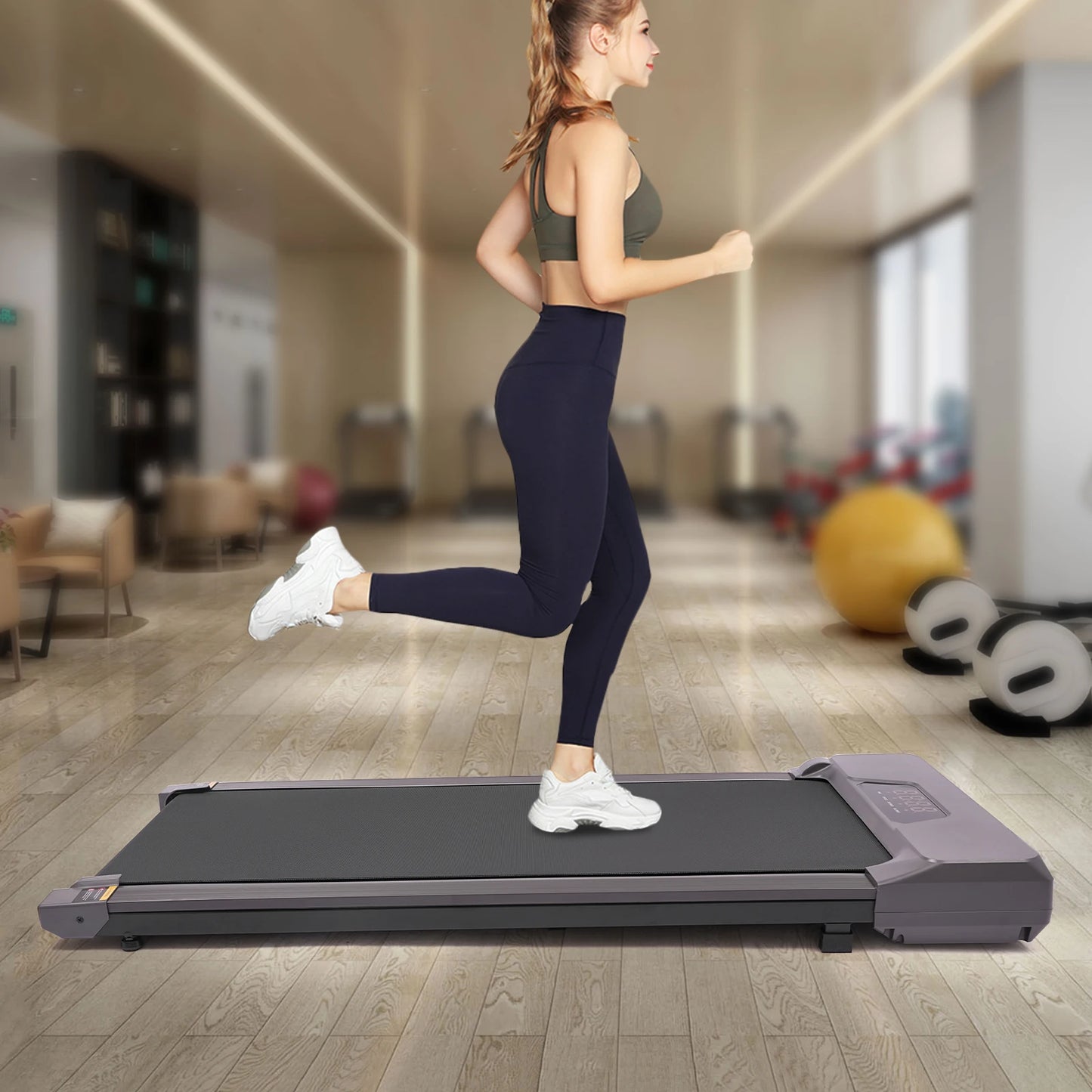 Elektrische Loopband – Wandelmachine – Fitnessapparaat – Joggingmachine – Thuisloopband – 0,75 PK Motor – Breed Loopvlak 55 Cm