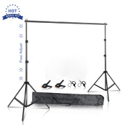 SH Background Stand Support System Photography Studio Backdrop Kit Holder with Carry Bag for Muslins Backdrops,Paper and Canvas