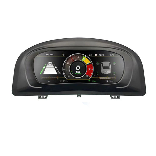 Digitale Dashboard Cluster – Digitaal Instrumentenpaneel – LCD Display – Virtueel Dashboard – Cockpit Module – 10,25 Inch HD IPS Scherm – Plug & Play Installatie - QUORE