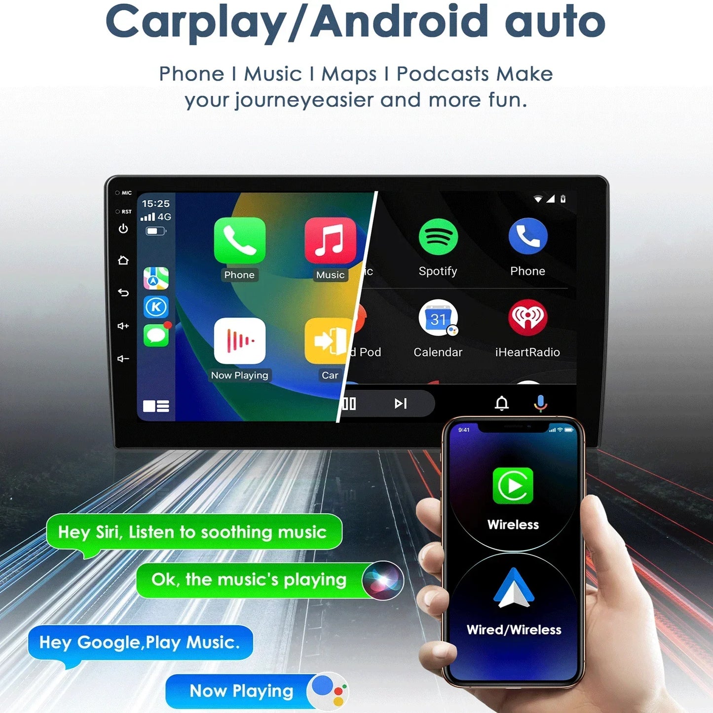Carplay 4G 8581 Systems Android 14 Car Radio for Alfa Romeo Giulietta 2010 - 2014 Furgonato Multimedia Video Player GPS HeadUnit