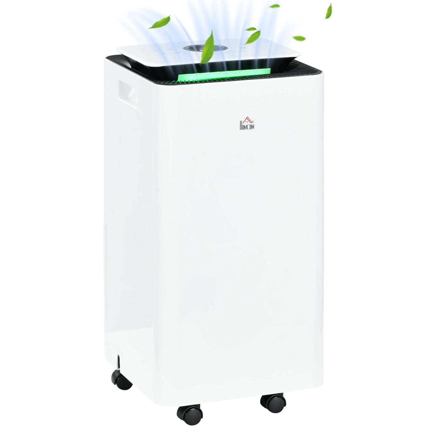 Luchtontvochtiger – Vochtvreter – Ontvochtiger – Luchtontvochtiger Voor Thuis – 10 Liter Capaciteit – Stil Met 42 dB – Actief Koolfilter - QUORE
