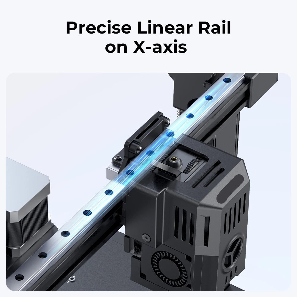 3D Printer - Printer - Mini Printer - Direct Drive Extruder – Hands-free Auto Leveling – 32-bit Stil Moederbord – Upgraded Model