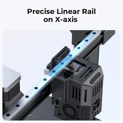 3D Printer - Printer - Mini Printer - Direct Drive Extruder – Hands-free Auto Leveling – 32-bit Stil Moederbord – Upgraded Model