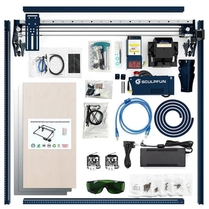 Lasergraveermachine – Lasergraveur – Laser Cutter – Graveermachine – Graveur – 600 X 600 Mm Werkoppervlak – 22W Laserkracht – Aluminium Frame