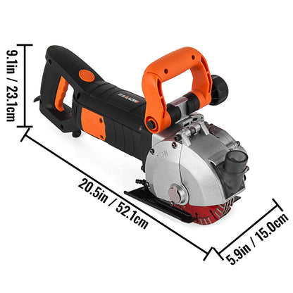 Wandfrees – Sleuvenzaag – Betonfrees – Staalfrees – Metselwerkgereedschap – 4,8 kW Motor – 42 Mm Diepte