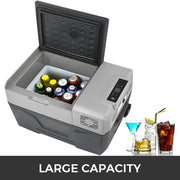 Draagbare Koelbox – Mobiele Koelbox – Campkoeler – Auto Koelbox – 50 Liter – Temperatuurbereik -20°C – Digitale Bediening