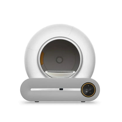 Kattenbak – Automatische Kattenbak – Zelfreinigende Kattenbak – Elektrische Kattenbak – Kattentoilet – XXL 65L Inhoud – App-Controle & Ionisch Ontgeuringssysteem