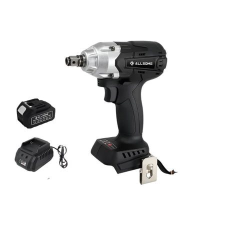 Impact Wrench - Cordless Impact Wrench - Tool - Wrench - 21V - 3-speed - 22mm sleeve - for 18V Makita Lithium Battery - No Battery