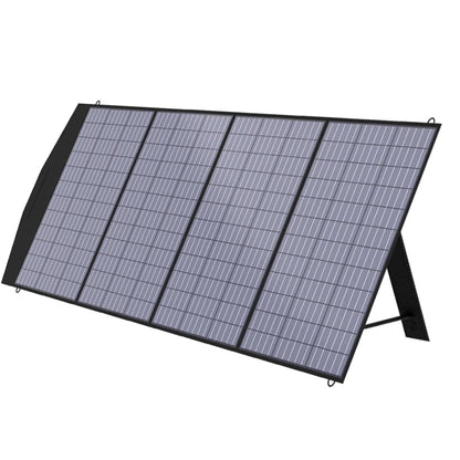 Zonnepaneel - Zonnepanelen met Stekker - Draagbaar Zonnepaneel - Opvouwbaar Zonnepaneel - 200W - Waterdicht (IP66), Ideaal voor RV, Laptops & Kamperen - QUORE