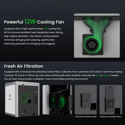3D-printer – 3D-printerset – 3D-printkit – 3D-printmachine – Aluminium Frame – 600 mm/s Printsnelheid – 260x260x260 mm Bouwvolume