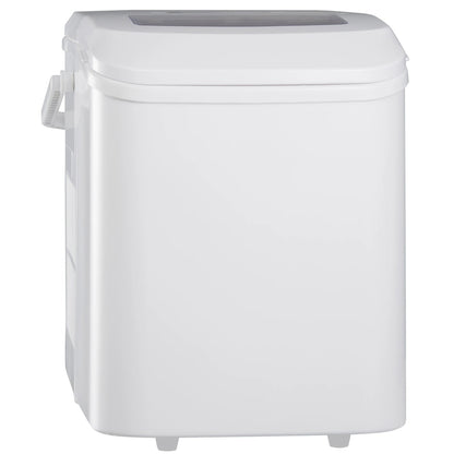 Ijsblokjesmachine - Elektrische Ijsblokjesmachine - Ijsmaker - Ijsmachine - 9 Kubussen elke 6-12min - Zelfreinigend - 1.2L - 220-240V/50Hz - 43Db - R600a - 22.5 x 32 x 29.5 cm - Wit