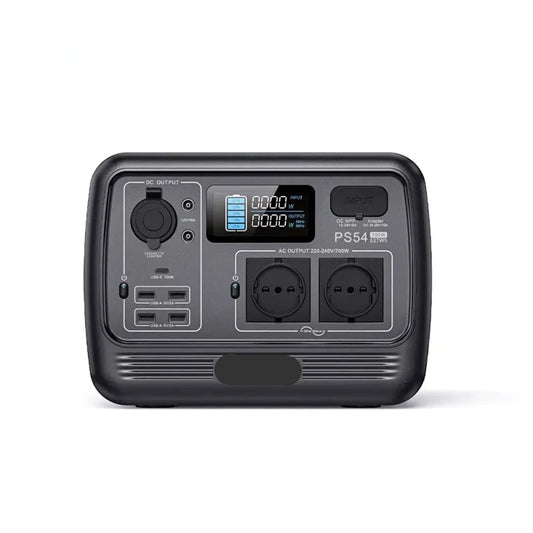 Draagbare Powerstation – Mobiele Accu – Externe Batterij – Noodstroom – 268Wh Capaciteit – 600W Vermogen