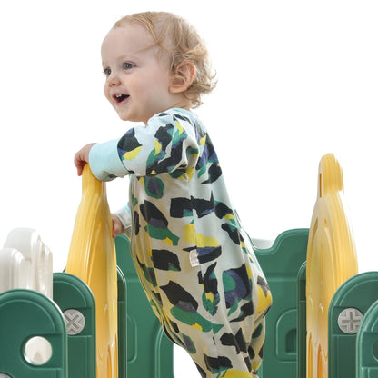 Speeltoestel – Speelset – Speelparadijs – Kasteel – Glijbaan – HDPE-Plastic – Geschikt Voor 3-6 Jaar